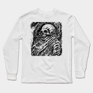 detailed skull Long Sleeve T-Shirt